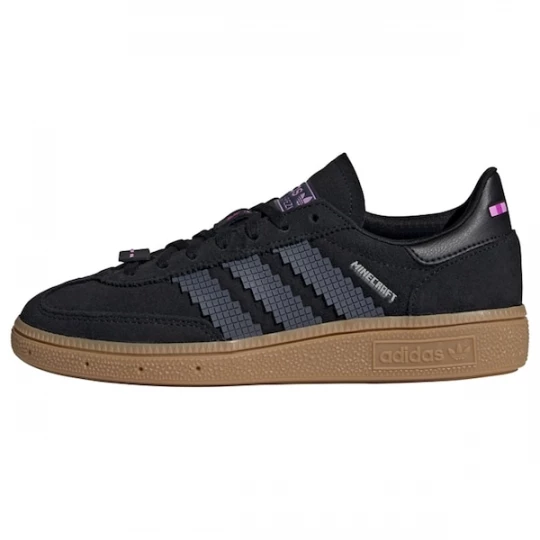 Foto van product ADIDAS ORIGINALS Sneakers 'Handball Spezial x Minecraft' donkergrijs / zwart