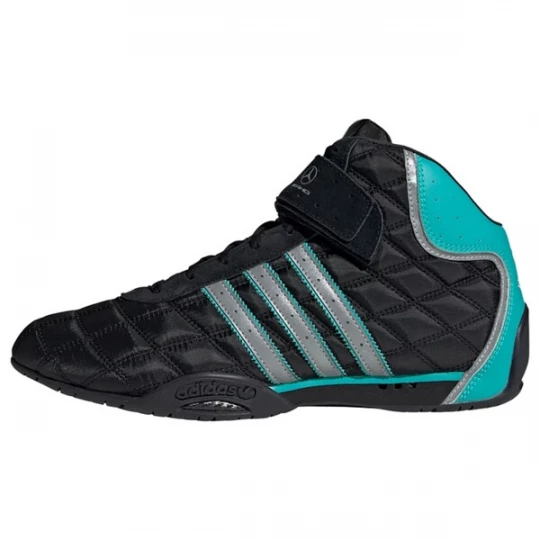 Foto van product ADIDAS ORIGINALS Sneakers hoog 'Adiracer Hi Mercedes AMG Petronas F1 Team' aqua / grijs / zwart