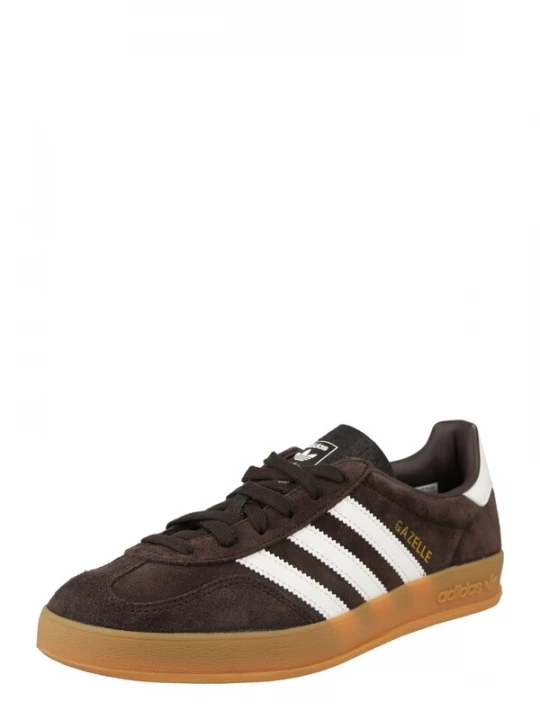 Foto van product ADIDAS ORIGINALS Sneakers laag 'Gazelle' donkerbruin / wit