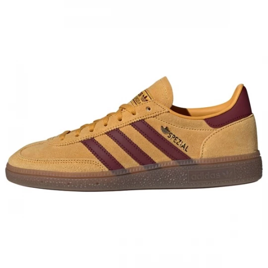 Foto van product ADIDAS ORIGINALS Sneakers laag 'Handball Spezial' donkergeel / bordeaux