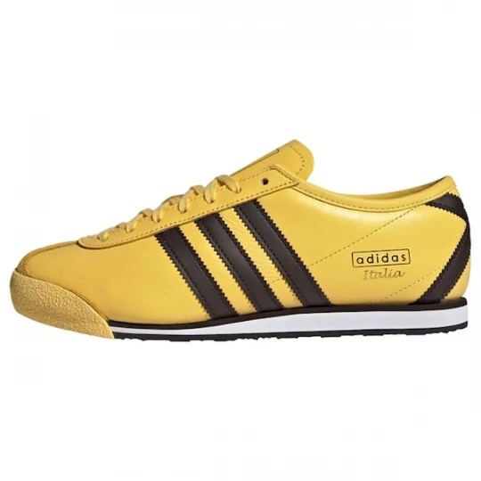 Foto van product ADIDAS ORIGINALS Sneakers laag 'Italia 70s' donkergeel / zwart
