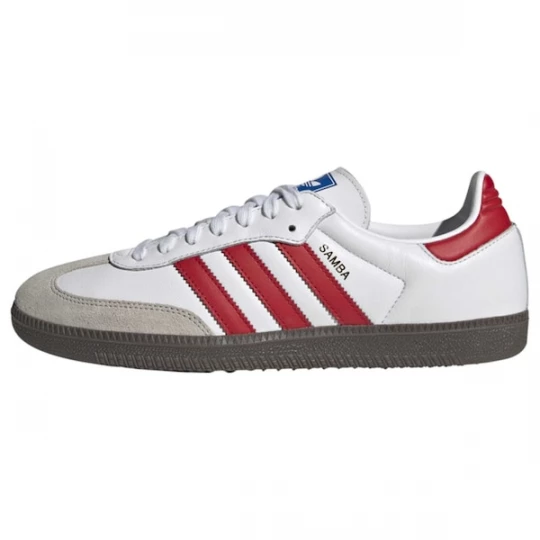 Foto van product ADIDAS ORIGINALS Sneakers laag 'Samba' beige / rood / wit