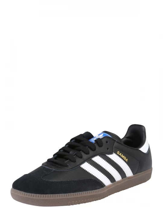 Foto van product ADIDAS ORIGINALS Sneakers laag 'Samba' blauw / goud / zwart / wit