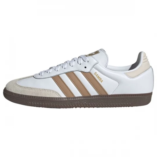 Foto van product ADIDAS ORIGINALS Sneakers laag 'Samba' brokaat / stone grey / wit