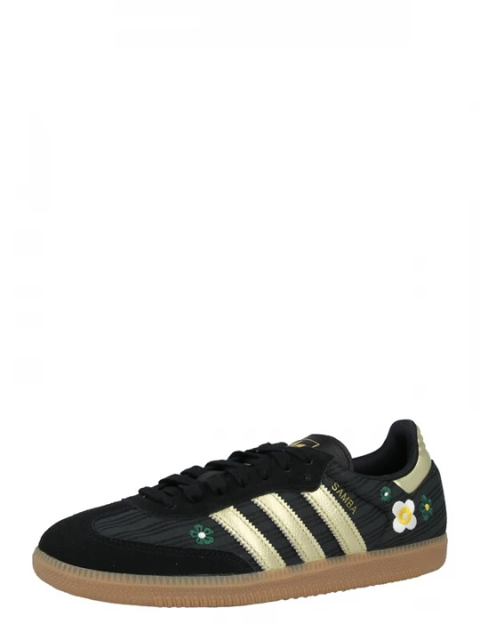 Foto van product ADIDAS ORIGINALS Sneakers laag 'SAMBA' geel / smaragd / zwart / wit