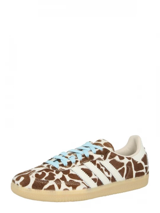 Foto van product ADIDAS ORIGINALS Sneakers laag 'SAMBA' lichtbeige / hemelsblauw / bruin