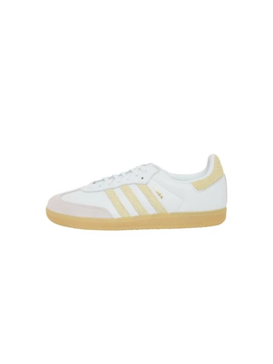 Foto van product ADIDAS ORIGINALS Sneakers laag 'Samba' lichtgeel / poederroze / wit