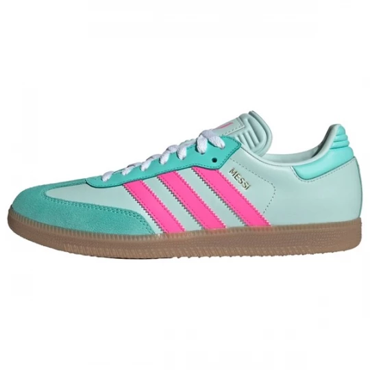 Foto van product ADIDAS ORIGINALS Sneakers laag 'Samba Messi' mintgroen / pink
