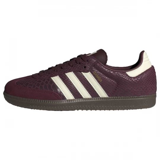 Foto van product ADIDAS ORIGINALS Sneakers laag 'Samba' wijnrood / offwhite