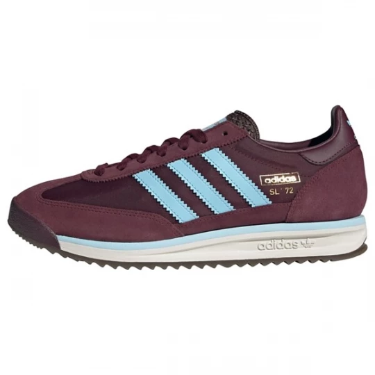 Foto van product ADIDAS ORIGINALS Sneakers laag 'SL 72' lichtblauw / goud / wijnrood