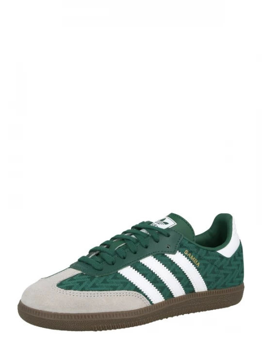 Foto van product ADIDAS ORIGINALS Sneakers 'SAMBA' greige / groen / donkergroen / wit