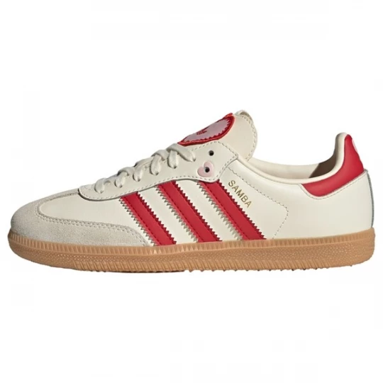 Foto van product ADIDAS ORIGINALS Sneakers 'Samba OG' lichtgrijs / rosa / rood / wit