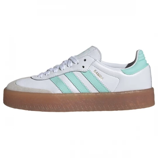 Foto van product ADIDAS ORIGINALS Sneakers 'Samba' turquoise / stone grey / wit
