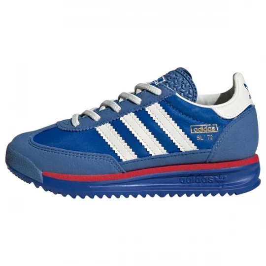 Foto van product ADIDAS ORIGINALS Sneakers 'SL 72 RS' blauw / goud / rood / wit