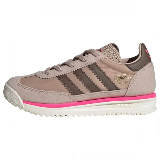 Foto van product ADIDAS ORIGINALS Sneakers 'SL 72 RS' bruin / goud / mauve / fuchsia