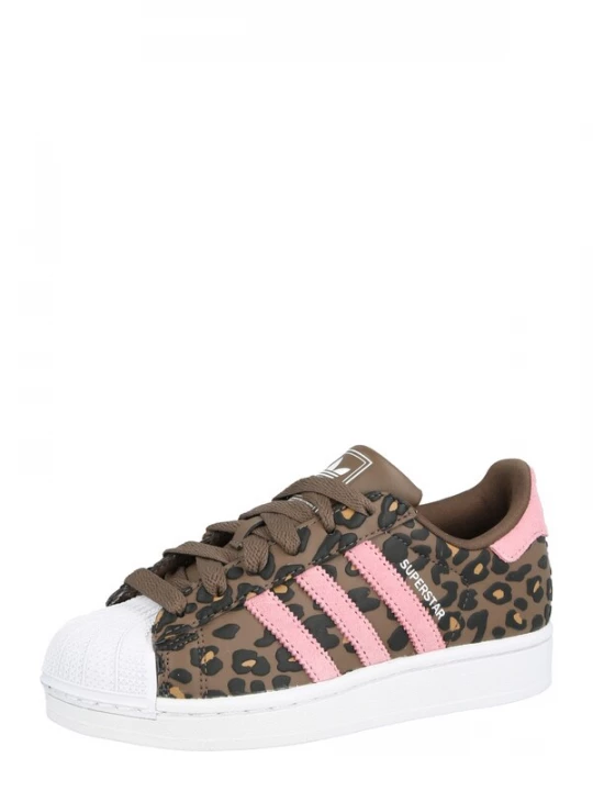 Foto van product ADIDAS ORIGINALS Sneakers 'SUPERSTAR II' bruin / rosa / zwart