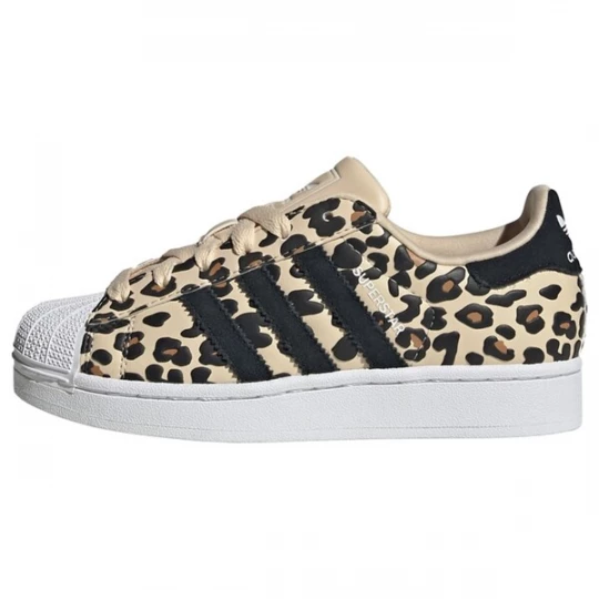 Foto van product ADIDAS ORIGINALS Sneakers 'Superstar II' camel / donkerbruin / zwart