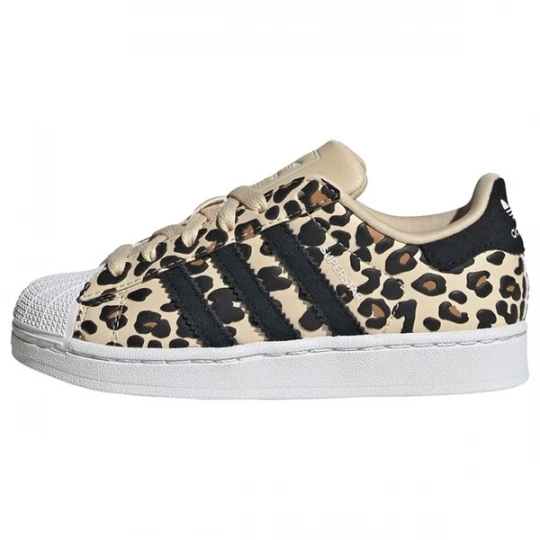 Foto van product ADIDAS ORIGINALS Sneakers 'Superstar II' crème / cognac / zwart