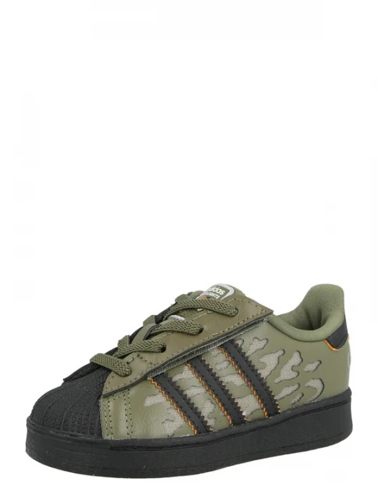 Foto van product ADIDAS ORIGINALS Sneakers 'SUPERSTAR' kaki / zwart