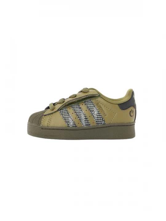 Foto van product ADIDAS ORIGINALS Sneakers 'SUPERSTAR' olijfgroen / zwart / wit