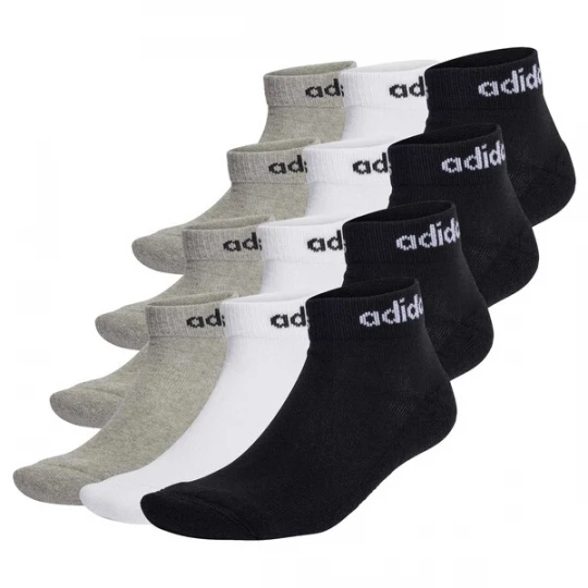 Foto van product ADIDAS ORIGINALS Sokken '12er-Pack' grijs / zwart / wit