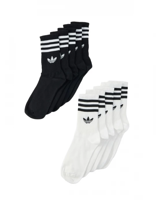 Foto van product ADIDAS ORIGINALS Sokken '3-STRIPES CREW 10 PAIRS' zwart / wit