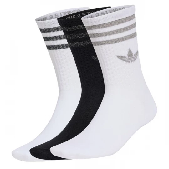 Foto van product ADIDAS ORIGINALS Sokken antraciet / zwart / zilver / wit