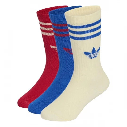 Foto van product ADIDAS ORIGINALS Sokken crème / blauw / rood