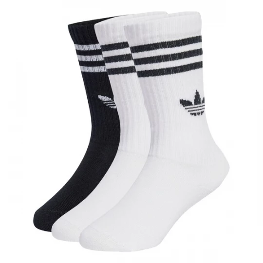 Foto van product ADIDAS ORIGINALS Sokken 'Crew 3 Pairs' zwart / wit