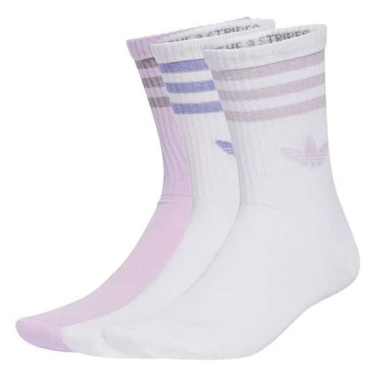 Foto van product ADIDAS ORIGINALS Sokken donkergrijs / mauve / pastellila / wit