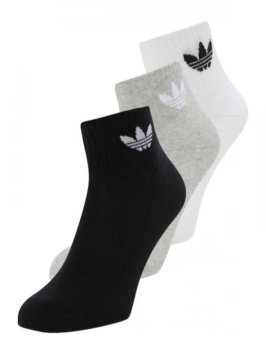 Foto van product ADIDAS ORIGINALS Sokken grijs gemêleerd / zwart / wit