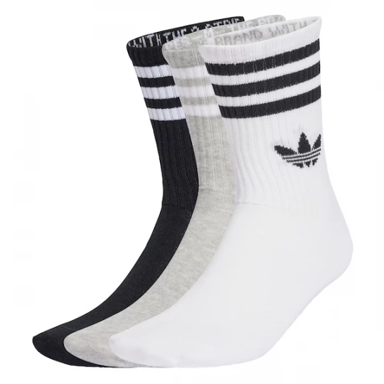 Foto van product ADIDAS ORIGINALS Sokken grijs gemêleerd / zwart / wit