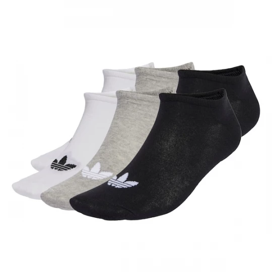 Foto van product ADIDAS ORIGINALS Sokken 'Liner 6 Pairs' grijs gemêleerd / zwart / wit