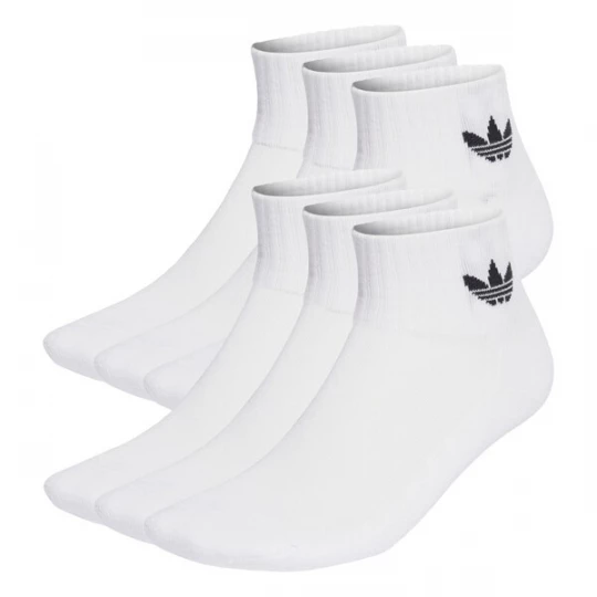 Foto van product ADIDAS ORIGINALS Sokken 'Mid Ankle 6 Pairs' zwart / wit