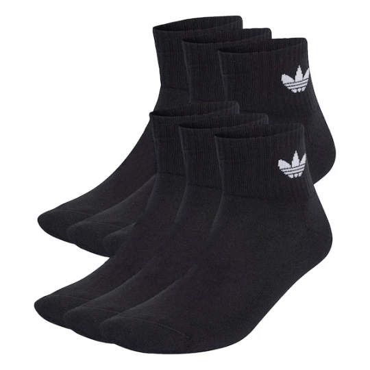 Foto van product ADIDAS ORIGINALS Sokken 'Mid Ankle 6 Pairs' zwart / wit