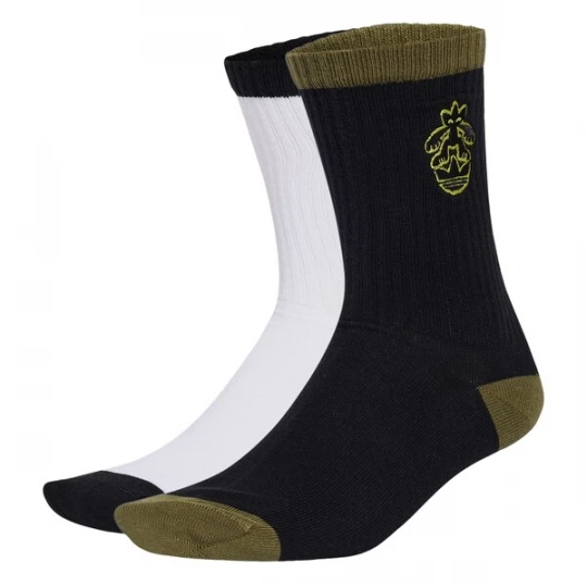 Foto van product ADIDAS ORIGINALS Sokken mosterd / olijfgroen / zwart / wit