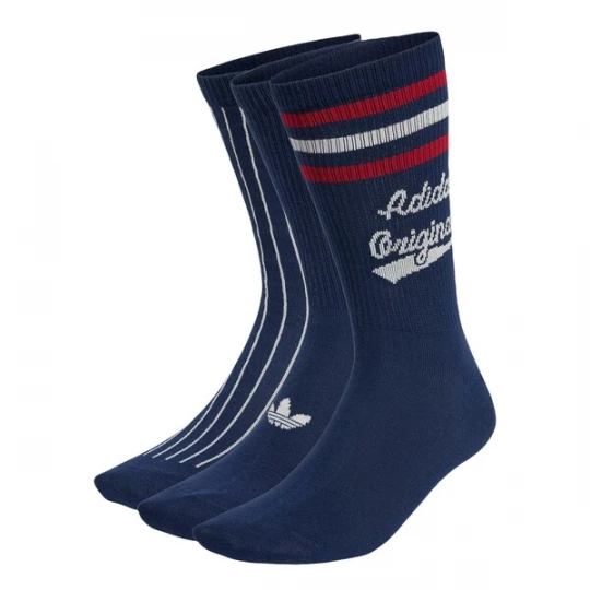 Foto van product ADIDAS ORIGINALS Sokken 'Retro' navy / rood / wit