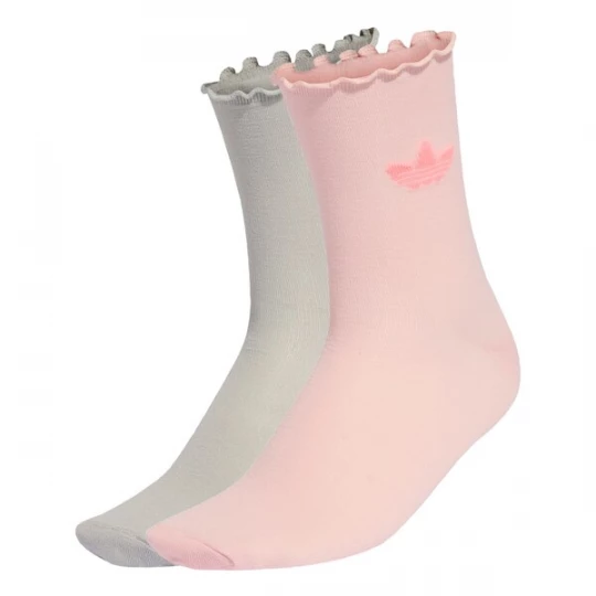 Foto van product ADIDAS ORIGINALS Sokken 'Ruffle 2 Pairs' grijs / rosa