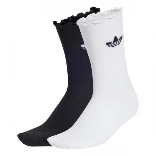 Foto van product ADIDAS ORIGINALS Sokken 'Ruffle' zwart / wit