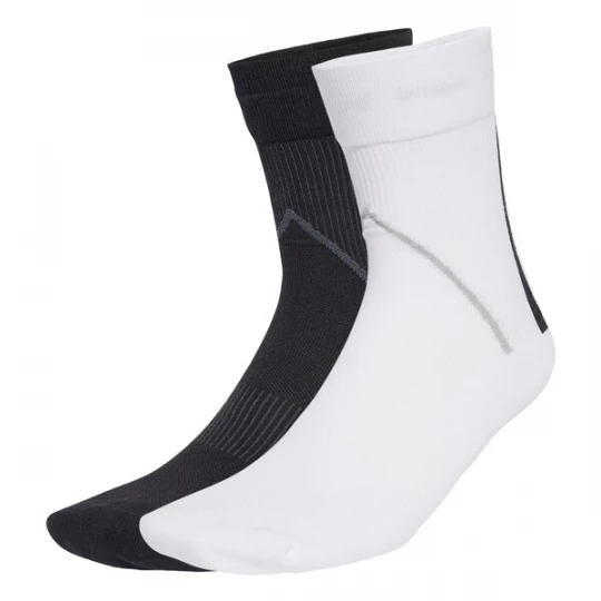 Foto van product ADIDAS ORIGINALS Sokken 'Techy Crew 2 Pairs' grijs / zwart / wit