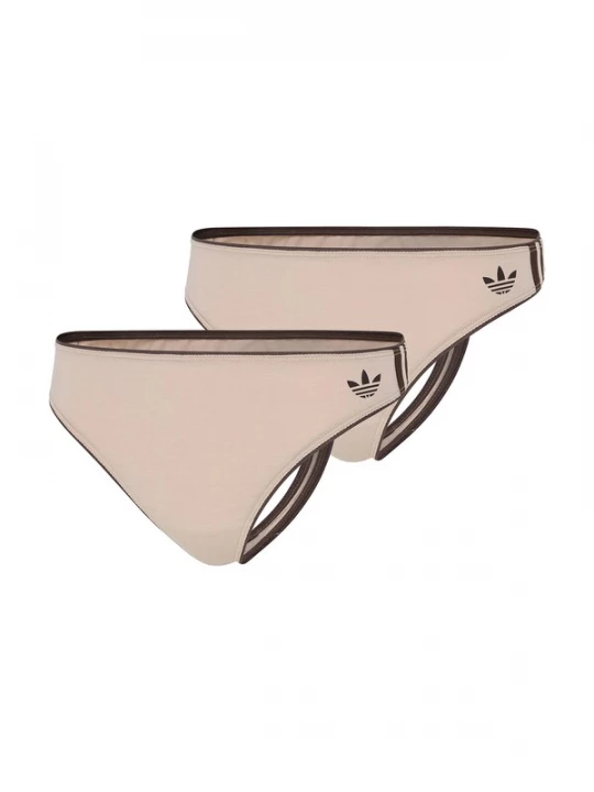 Foto van product ADIDAS ORIGINALS String ' Adicolor Comfort Flex ' beige / zwart