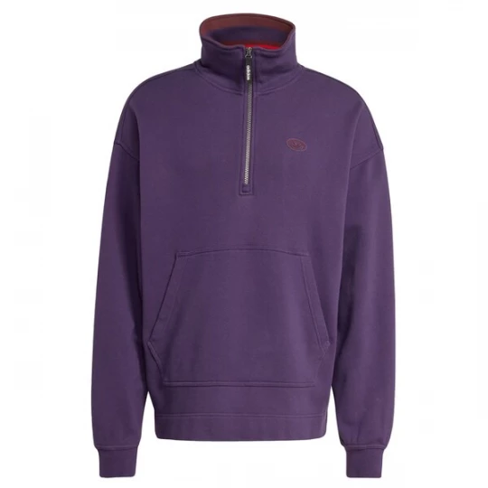 Foto van product ADIDAS ORIGINALS Sweatshirt '90s ALTERNATIVE SPORT HALF ZIP GRAPHIC FLEECE' cyclaam / braam