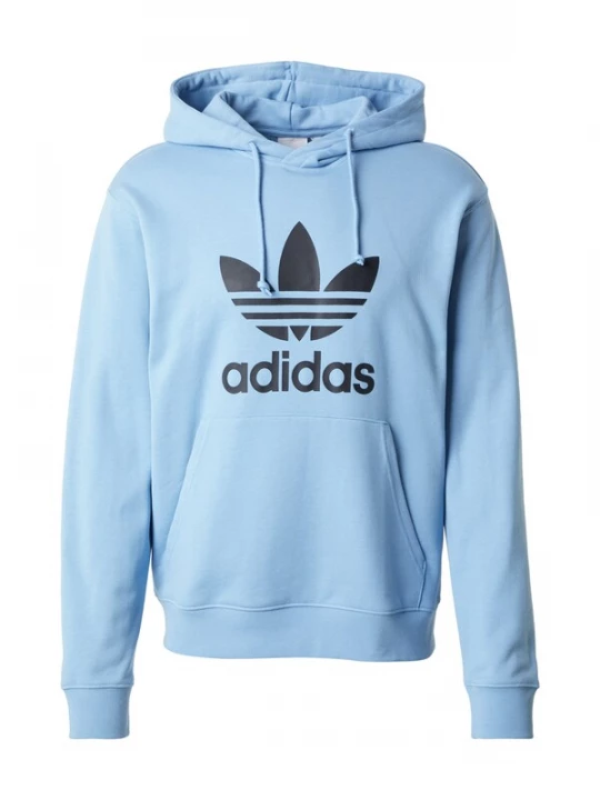 Foto van product ADIDAS ORIGINALS Sweatshirt 'Adicolor Classics Trefoil' lichtblauw / zwart