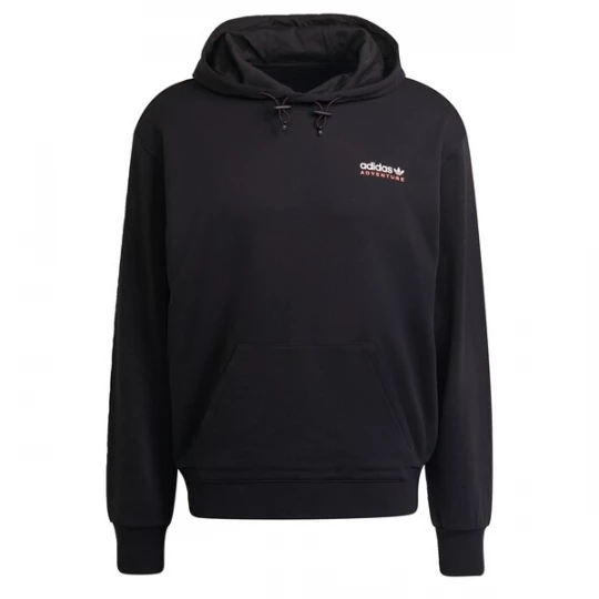 Foto van product ADIDAS ORIGINALS Sweatshirt 'Adventure' zalm roze / zwart / wit