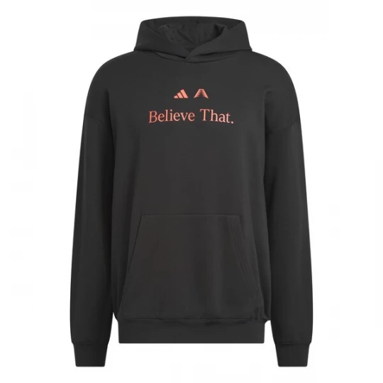 Foto van product ADIDAS ORIGINALS Sweatshirt 'Anthony Edwards Believe That' lichtrood / zwart
