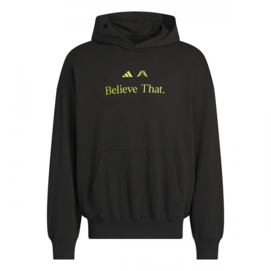 Foto van product ADIDAS ORIGINALS Sweatshirt 'Anthony Edwards Believe That' limoen / zwart