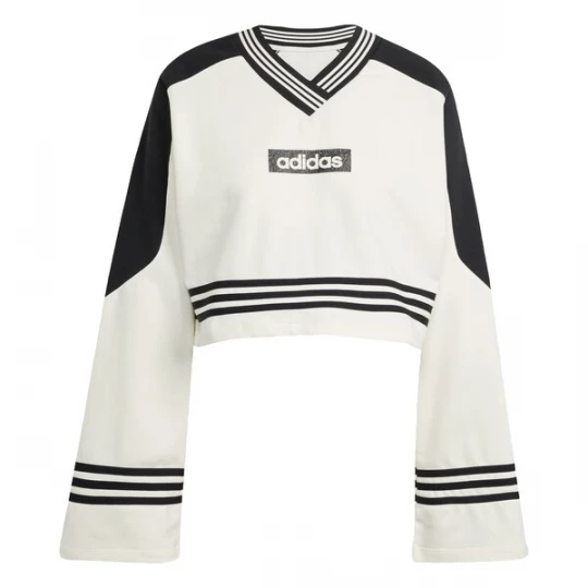 Foto van product ADIDAS ORIGINALS Sweatshirt 'Blocking Crewneck' zwart / wit