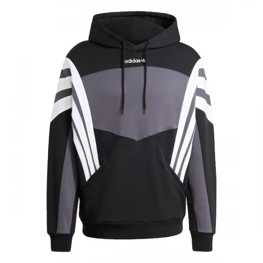 Foto van product ADIDAS ORIGINALS Sweatshirt 'Santiago' donkergrijs / zwart / wit
