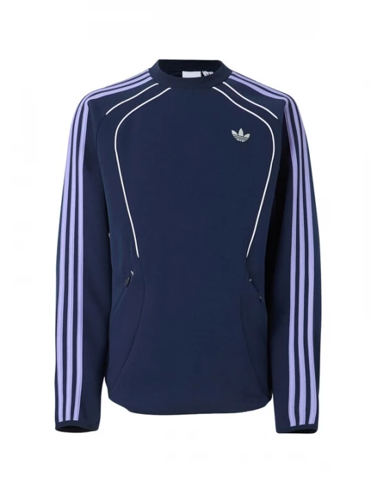Foto van product ADIDAS ORIGINALS Sweatshirt 'SPACER' indigo / donkerblauw / wit