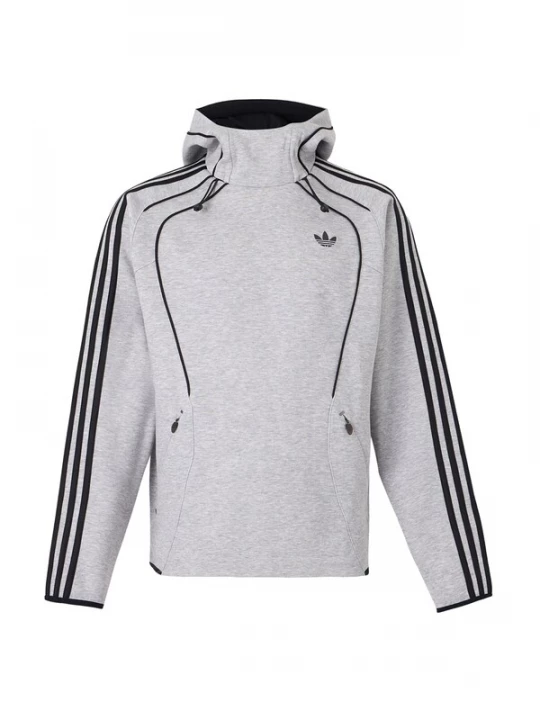 Foto van product ADIDAS ORIGINALS Sweatshirt 'Spacer Teamgeist 26' stone grey / zwart